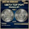 1887-p Morgan Dollar TOP POP! $1 ms68 SEGS
