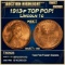 1913-p Lincoln Cent TOP POP! 1c ms67+ rd SEGS