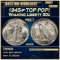 1945-p Walking Liberty Half Dollar TOP POP! 50c ms68 SEGS