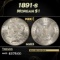 1891-s Morgan Dollar $1 Grades ms63