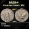 1928-p Standing Liberty Quarter 25c Grades ms63