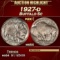 1927-d Buffalo Nickel 5c ms64 SEGS