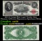 1917 $2 Large Size Legal Tender Note Thomas Jefferson Grades Choice AU/BU Slider Signatures Speelman
