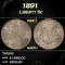 1891 Liberty Nickel 5c ms65+ SEGS