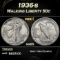 1936-s Walking Liberty Half Dollar 50c Grades GEM Unc