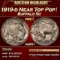 1919-d Buffalo Nickel Near Top Pop! 5c ms65+ SEGS