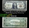 1935A $1 Silver Certificate Hawaii WWII Emergency Currency Grades xf
