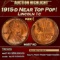 1915-d Lincoln Cent Near Top Pop! 1c ms67 rd SEGS