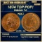 1874 Indian Cent TOP POP! 1c ms66+ rb SEGS