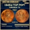 1945-d Lincoln Cent TOP POP! 1c ms68 rd SEGS
