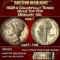 1929-d Mercury Dime Colorfully Toned Near Top Pop 10c ms67+ FSB SEGS