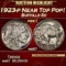 1923-p Buffalo Nickel Near Top Pop! 5c ms67 SEGS