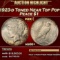 1923-d Peace Dollar Toned Near Top Pop $1 ms66+ SEGS