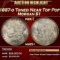 1887-o Morgan Dollar Toned Near Top Pop $1 ms65+ SEGS