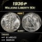 1936-p Walking Liberty Half Dollar 50c ms66+ SEGS