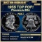 1955 Proof Franklin Half Dollar TOP POP! 50c pr69 dcam SEGS