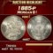 1885-p Morgan Dollar $1 ms67 SEGS