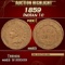 1859 Indian Cent 1c ms63 USCG