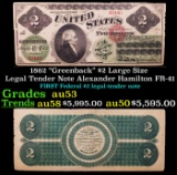 1862 $2 Large Size Legal Tender Note 