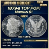 1879-s Morgan Dollar TOP POP! $1 ms67 DMPL SEGS