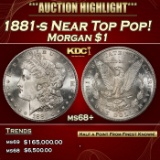 1881-s Morgan Dollar Near Top Pop! $1 ms68+ SEGS