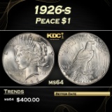 1926-s Peace Dollar $1 Grades ms64