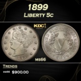 1899 Liberty Nickel 5c ms66 SEGS