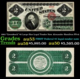 1862 $2 Large Size Legal Tender Note 
