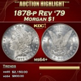 1878-p Rev '79 Morgan Dollar $1 ms64+ SEGS