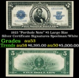 1923 $5 Large Size Silver Certificate 