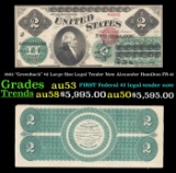 1862 $2 Large Size Legal Tender Note 