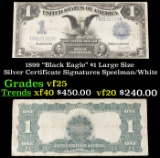 1899 $1 large size Silver Certificate 