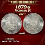 1879-s Morgan Dollar $1 ms67 SEGS