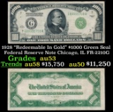 1928 $1000 Green Seal Federal Reserve Note 