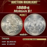 1888-s Morgan Dollar $1 ms64+ SEGS