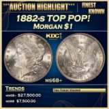 1882-s Morgan Dollar TOP POP! $1 ms68+ SEGS