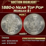 1880-o Morgan Dollar Near Top Pop $1 ms65+ SEGS