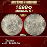 1898-o Morgan Dollar $1 ms67 SEGS
