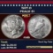 1927-d Peace Dollar $1 ms65 SEGS