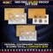 1961, 1962 & 1963 Silver Proof Sets 15 Coins In Original Government Packaging Manilla Envelope