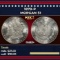 1879-p Morgan Dollar $1 Grades ms63+