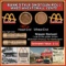 Lincoln Wheat Cent 1c Mixed Roll Orig Brandt McDonalds Wrapper, 1921-s end, Wheat other end