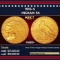 1915-s Gold Indian Half Eagle $5 ms62+ USCG