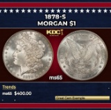 1878-s Morgan Dollar $1 Grades ms65