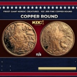 Frost Giant Nordic Creatures - 1oz .999 Fine Copper Round