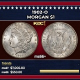 1902-o Morgan Dollar $1 ms66+ SEGS