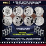 1971-1974 Full US Mint Silver Proof 