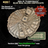 1x 1934 $1 Funnyback Blue Seal Silver Certificate Grades VF/XF