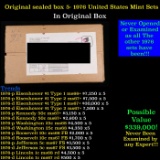 Original sealed box of 5x 1976 United States Mint Sets