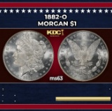1882-o Morgan Dollar $1 Grades ms63